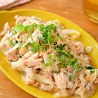 【新玉ねぎとサバ缶のすっきりサラダ】あえるだけで美味しい♡