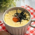 とろとろ～♪明太もちーず茶碗蒸し