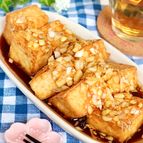たれが旨すぎ！！カリッと厚揚げde油淋鶏風