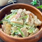 抱えて食べたい♪【かぶとベーコンのシーザー】