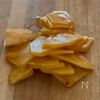 柿と春菊のごま味噌和え【秋の食卓に♪】の工程2