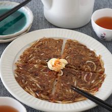 もやしのカレーソース焼き