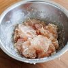 『鶏むね肉となすのトマト煮込み』お肉やわらか♪なすはとろん♡の工程1