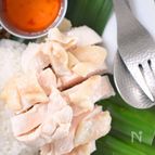 しっとり柔らか！シンガポールチキンライス