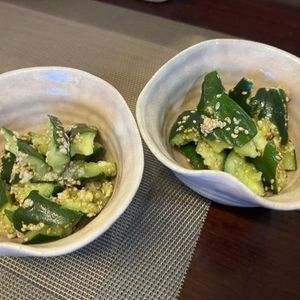 Hikeyの作ってみた!投稿(3分で完成《きゅうりだけ～♡旨塩サラダ》)