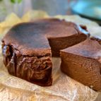 生クリーム•チョコ•粉不使用【バスクショコラチーズケーキ】
