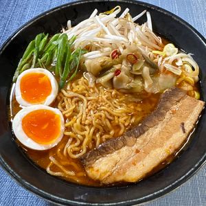 楽ラク手抜キッチン🐶🐾の作ってみた!投稿(あまりがちな甜麺醤をおいしく消費！甜麺醤ラーメン)