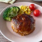 たまご、パン粉不使用！うちのふわふわ豆腐ハンバーグ