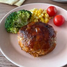 たまご、パン粉不使用!うちのふわふわ豆腐ハンバーグ