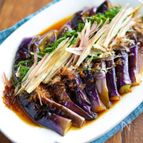 【こんがり茄子の香味だれ焼き】薬味たっぷり♬︎おてがる副菜♡