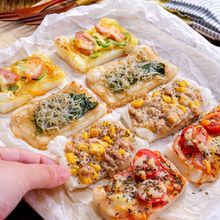 【皆で食べたいおもちピザ】余ったお餅で色々楽しめる♬