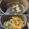【ウインナーと野菜のチリトマトスープ】ピリ辛で体も温まる♡の工程1