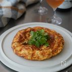 スモークチーズのじゃがオムレット