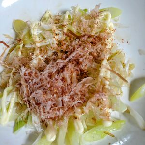 ゆみの作ってみた!投稿(【長ネギのおかかマヨネーズ】レンジで簡単！時短おつまみ)