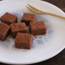 作りやすい♪生チョコ風【チョコ餅】