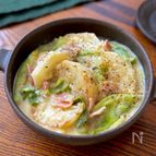 春キャベツとかぶの和風クリーム煮