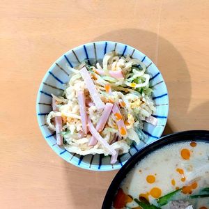 かおちゃんの作ってみた!投稿(戻す手間不要！『切り干し大根ときゅうりの中華サラダ』)