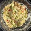 【白菜とカニカマの餅もっち〜チヂミ】節約/かさましの工程4
