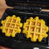 ひとすけの作ってみた!投稿(人参のワッフル)