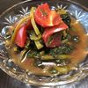 リリゾーの作ってみた!投稿(トマトとほうれん草の香味ぽん酢和え)