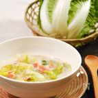 とろける♪白菜とベーコンの豆乳クリーム煮。冬の洋風おかず。