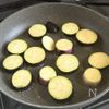 とろっとなすのさっぱりポン酢炒めの工程2