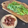 ワンパン10分！【菜の花とホタルイカのペペロンチーノ】の下準備