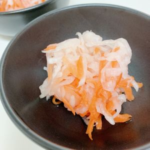 りんの作ってみた!投稿(基本の紅白なます)