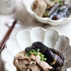 豚バラとナスのさっと煮