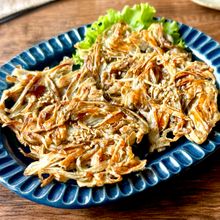 揚げずにカリカリ！【甘辛ごぼ天】ごぼうだけでハマる♪