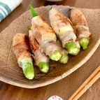 【オクラの肉巻きチーズ】ボリューム満点！