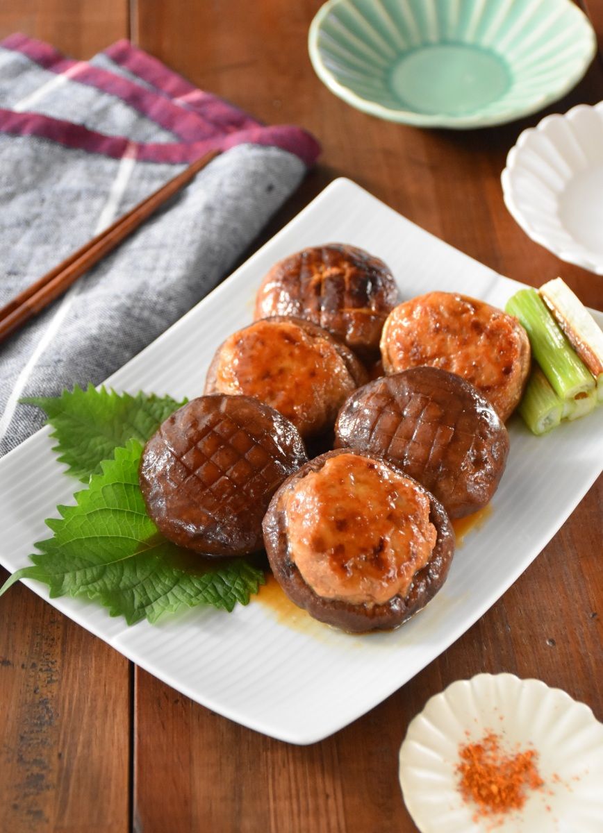 カニとベーコンのピーマン肉詰めのレシピ