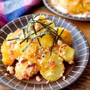 お箸が止まらない！やみつき♡【おつまみじゃが明太バター】