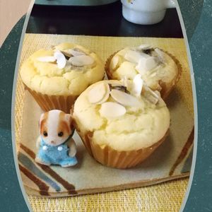 チョロリスの作ってみた!投稿(甘み引き立つ♪米粉の【塩麴バナナマフィン】)