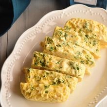 【コーン入りだし巻き卵風】豆腐入りでふわふわ♡レンジでOK！