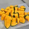 そぼろ餡たっぷり♬【カボチャのそぼろ煮】の工程1