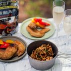 サバ缶入りカレーポテトサラダ