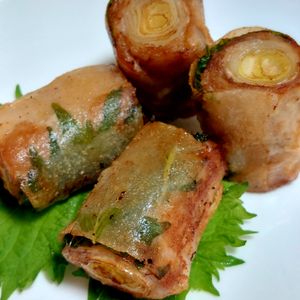あきぷぅの作ってみた!投稿(【巻くだけ簡単】ぱりぱり春巻き)