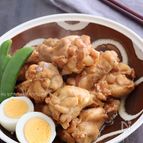 ゆず茶で作る手羽元のさっぱり煮