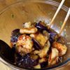 やみつき、ごはん泥棒【トロなすと鶏むね肉のネギダレ】の工程6
