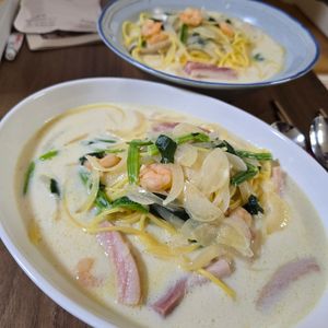 zabuの作ってみた!投稿(心も体も温まる♡『具沢山クリームスープパスタ』)