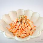 【和えるだけ】簡単♡無限に食べれる【ツナ&にんじんのサラダ】