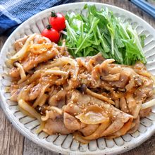 ［豚ロースのしょうが味噌焼き］男子が喜ぶ！ガツンと濃いめの味