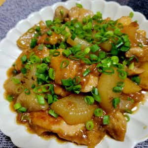 ヴェルの作ってみた!投稿(【鶏大根の炒め煮】お箸が止まらない！)