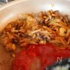 トマトクリームパスタの工程6