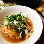 ストウブ調理･鶏肉の大根おろし煮［香味野菜のせ］