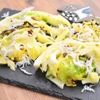 春キャベツのぺペロングリル