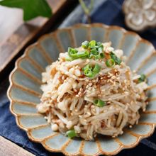 えのきのうま塩ナムル【#包丁不要#レンジ#食材ひとつ】