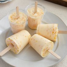 【やみつき食感♪材料5つ】つぶつぶみかんアイス