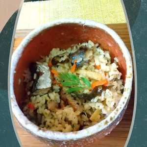 チョロリスの作ってみた!投稿(【さば缶の塩こんぶ炊き込みご飯】調味料不要で絶品に仕上がる！)